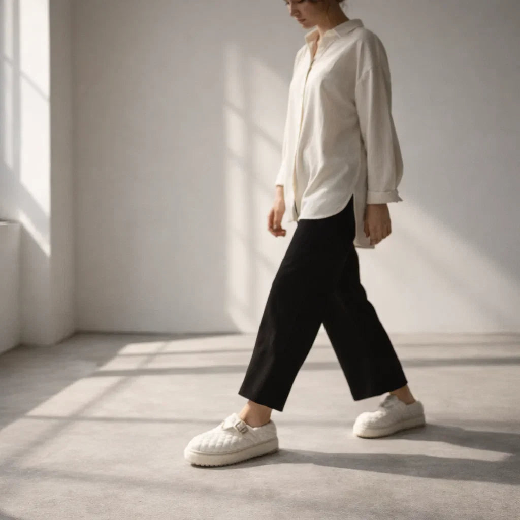 Cloudquilt Comfortable Slip-On Mules for Women
