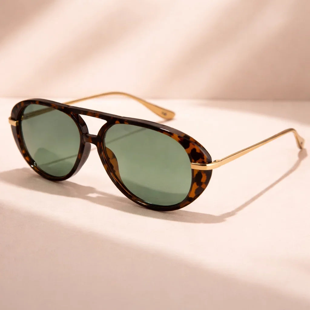 Lunara Aviator Sunglasses - Classic UV Protection Eyewear