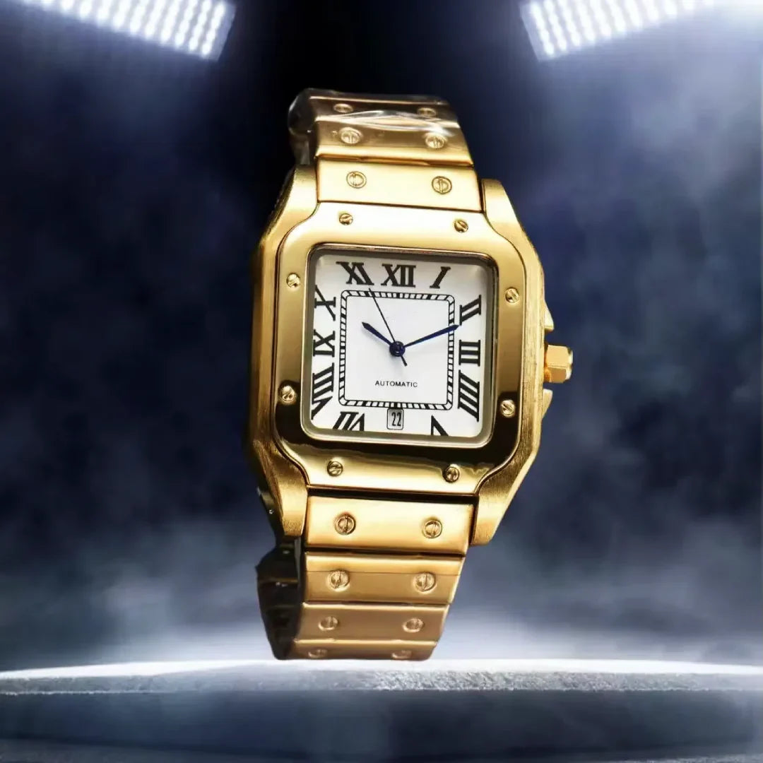 Carré 42 Luxury Men's Watch - Precision Timepiece