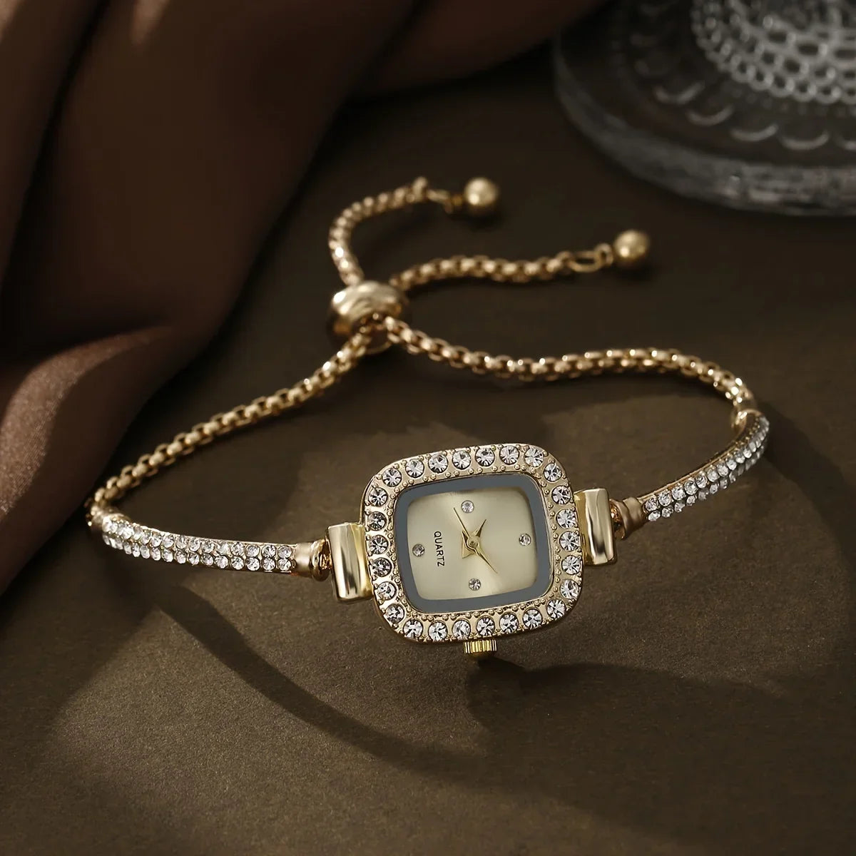 Celestia Square Analog Wrist Watch for Men and Women