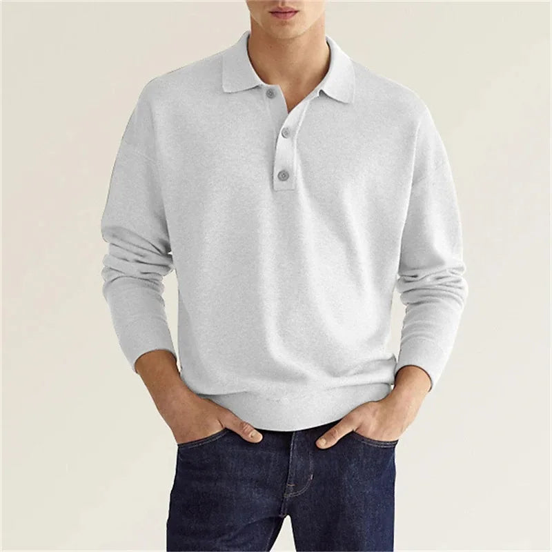 Estate Wool Polo Shirt - Premium Men's Knitwear