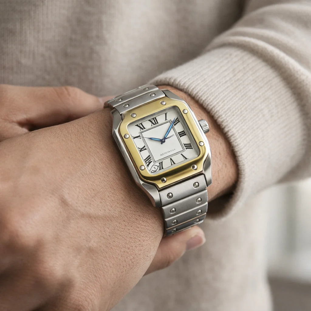 Carré 42 Luxury Men's Watch - Precision Timepiece