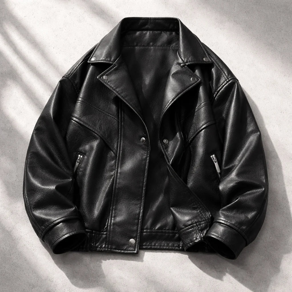 Statesman Men's Premium Leather Jacket - Classic Fit