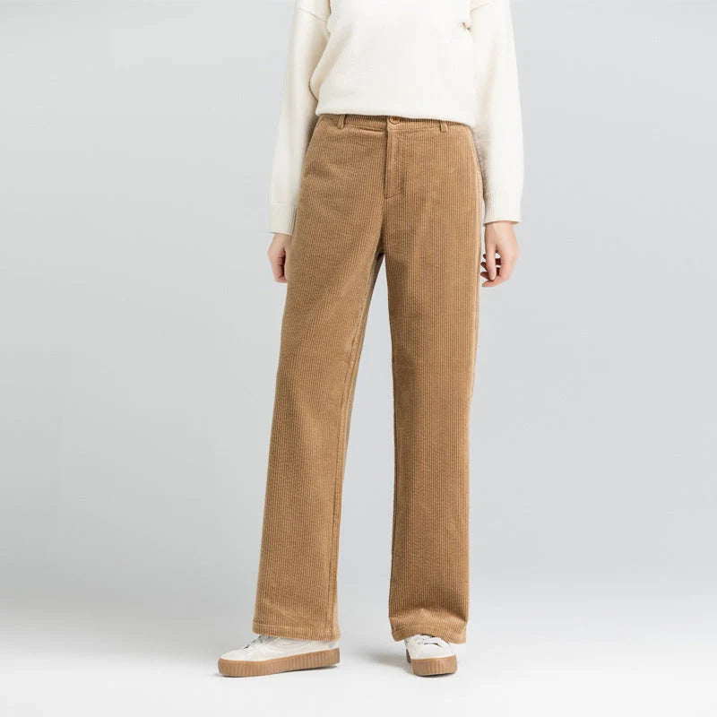 Hudson Men's Straight-Leg Corduroy Pants