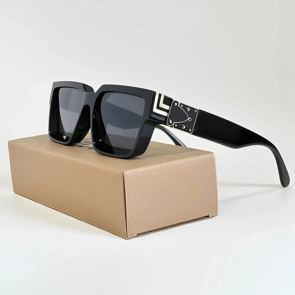 Monarch Square Sunglasses - UV Protection Fashion Shades